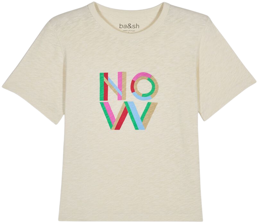 Short-sleeve T-shirt VAE OFF-WHITE // ba&sh US