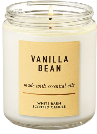 Vanilla Bean Single Wick Candle | Bath & Body Works