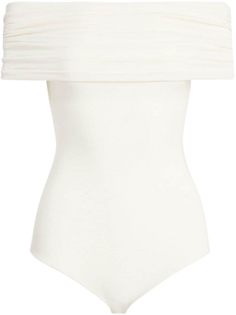 Mugler one-shoulder Bodysuit - Farfetch
