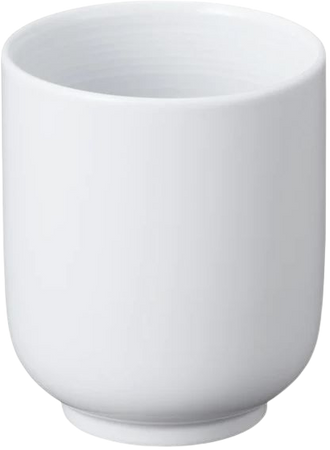 White Porcelain Yunomi Tea Cup | Japanese Porcelain | MUJI Canada