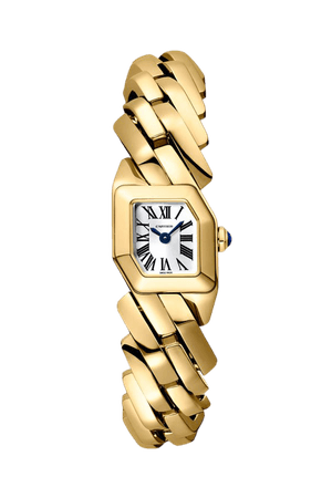 Gold Maillon de Cartier 16mm 18-karat gold watch | Cartier | NET-A-PORTER