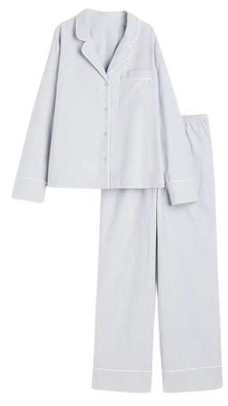 Cotton Pajamas - Light gray - Ladies | H&M US