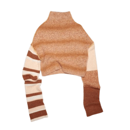 Acne Studios saffron orange turtleneck sweater