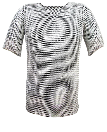 Haubergeon Chain Mail Replica Armor Long Shirt