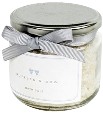 Bath salt - Peppermint | Ruffles and Bow