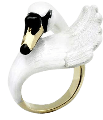 Swan ring