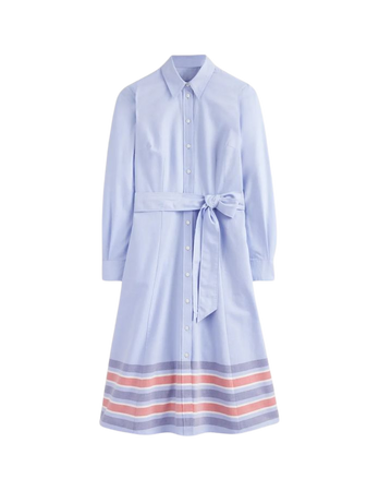 Kate Chambray Shirt Dress - Chambray | Boden US