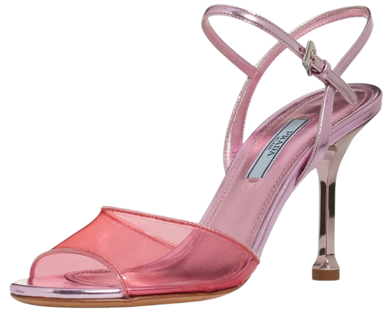 Prada Pin Heel Transparent Sandal (Women) | Nordstrom