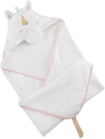 Baby Aspen - Simply Enchanted Unicorn Hooded Towel - Swimwear - Baby Clothes (0-2) - Clothes