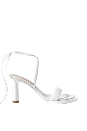 Leather Sandals - White