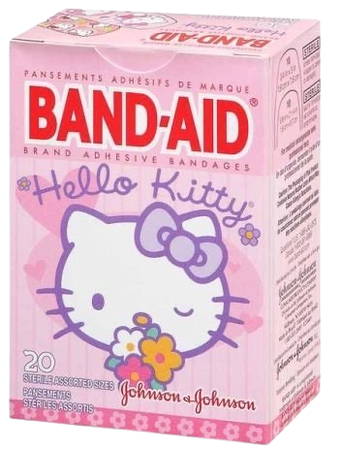 hello kitty band-aids