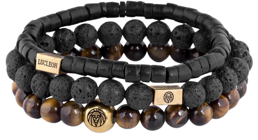 Tiger's eye & Coconut Miro Bracelet | In stock! | Lucleon