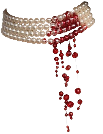 Amazon.com: Dripping Blood Imitation Pearls Halloween Party Choker Necklace Vampire Party Costume: Clothing, Shoes & Jewelry