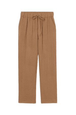 Ankle-length Pants - Nougat beige - Ladies | H&M US