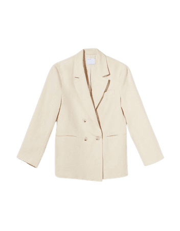 Linen blazer - NEW - Woman | Bershka