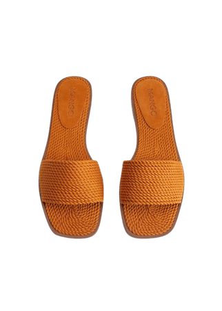 Braided sandal - Woman | Mango Slovakia