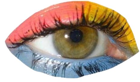 rainbow color eye eyeshadow