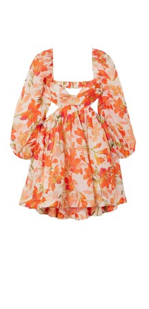 Zimmermann floral mini dress