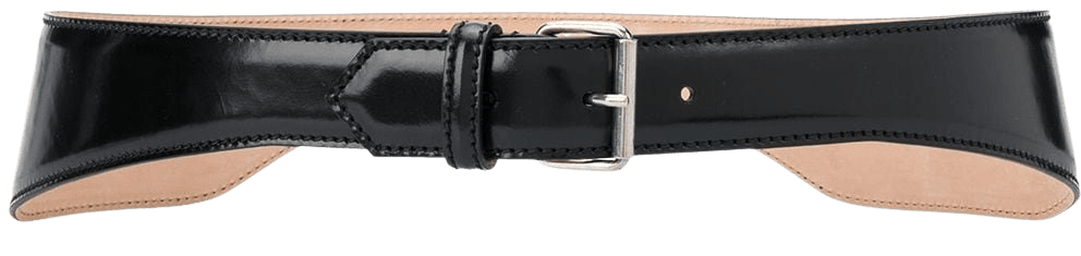 Alexander McQueen Wide Leather Belt - Farfetch