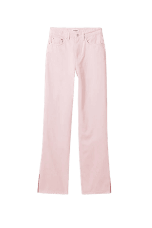 Rowe Split Jeans - Pink - Jeans - Weekday WW