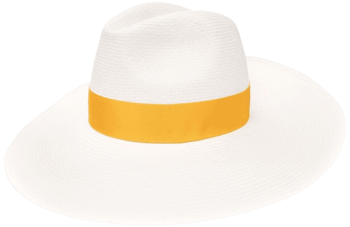 Shop Borsalino ribbon-bow sun hat with Express Delivery - Farfetch