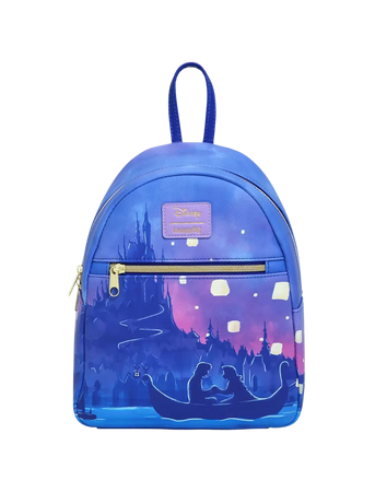 Loungefly Tangled Lantern Night Sky Mini Backpack