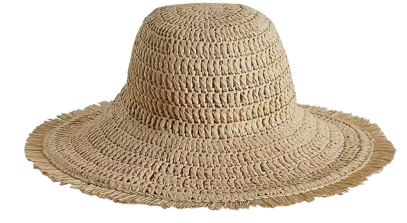 Tan Straw Beach Hat | Express