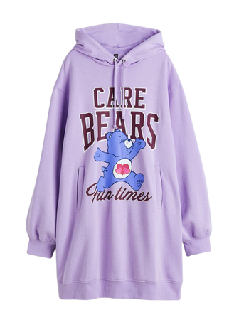 Care Bears Hooded Sweatshirt Dress