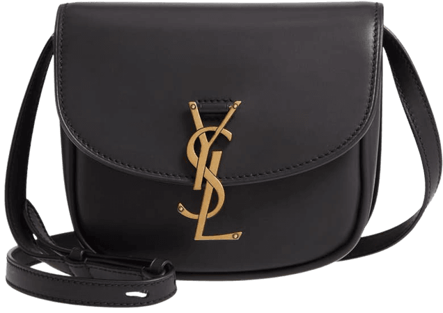 Saint Laurent Kaia YSL Monogram Leather Crossbody Bag | Nordstrom