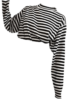 Striped top PNG