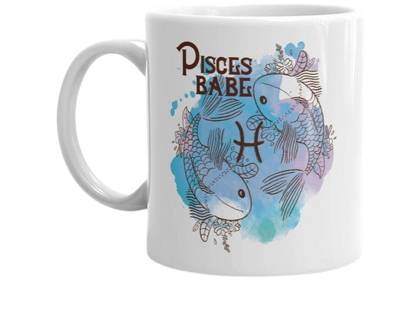 Pisces Mug Pisces Gift Astrology Gifts Witchy Decor | Etsy
