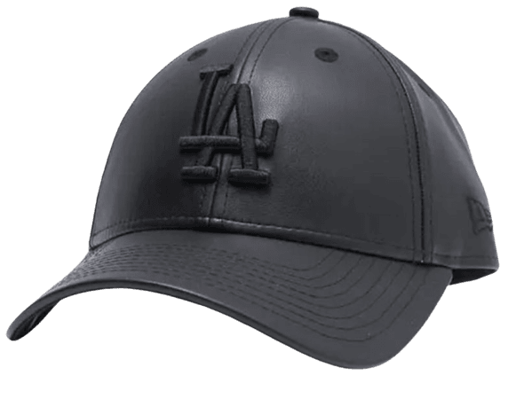 Leather NY cap