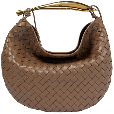 Sardine Medium leather tote bag in brown - Bottega Veneta | Mytheresa