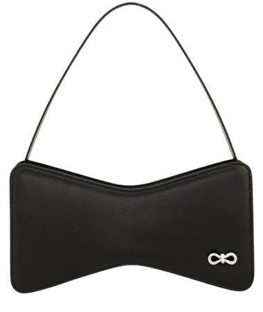 Bow Leather Shoulder Bag By Mach & Mach | Moda Operandi