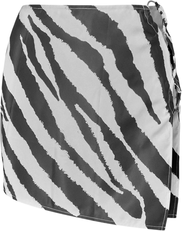 zebra skirt