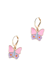 Butterflies in the Sky Dangle Earrings | ModCloth