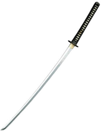 Silver Steel Katana Sword