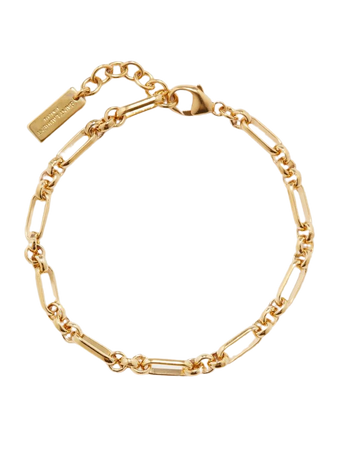 Gold Figaro-chain bracelet | Saint Laurent | MATCHESFASHION UK