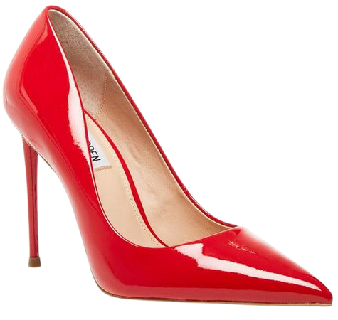 VALA Red Patent Stiletto Pump | Women's Heels – Steve Madden