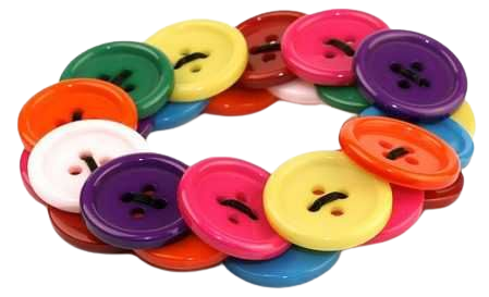 Colourful Button Bracelet | £2.99 | buy at Something kawaii UK