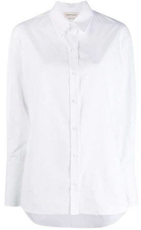 Alexander McQueen Longsleeved Cotton Shirt - Farfetch