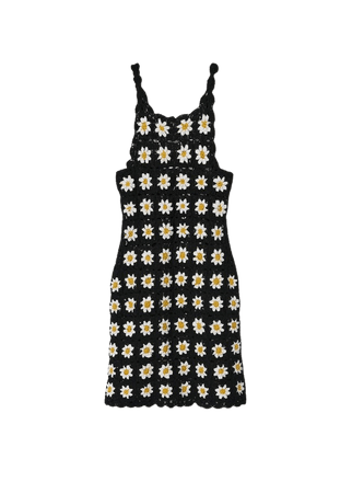 Daisy crochet dress - Women | Mango USA