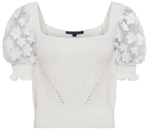 Juliet Mozart Caballo Jumper Winter White | French Connection US