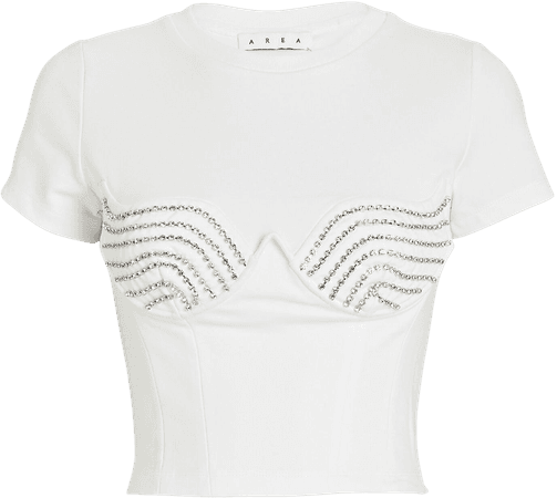 AREA Crystal Cup T-Shirt | INTERMIX®