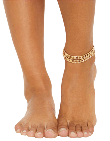 gold anklet - PLT