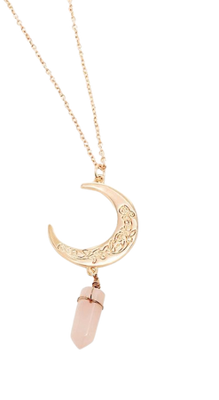 Sailor Moon Rose Gold Quartz Necklace - BoxLunch Exclusive