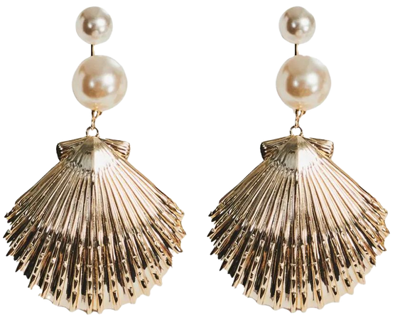 Retrofete Perla Seashell Drop Earrings - Farfetch