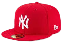 red ny fitted hat - Google Search