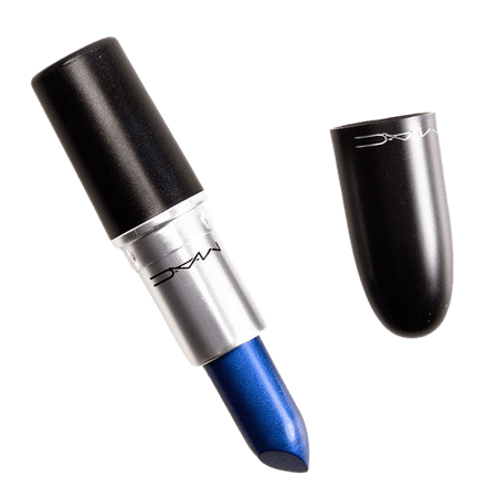 mac designer blue lipstick