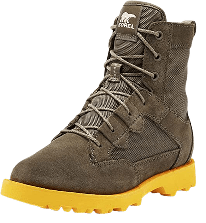 Amazon.com | SOREL Women's OTM Caribou Boot — Waterproof Suede & Nylon Snow Boots | Boots